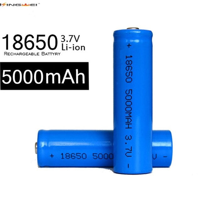 18650 3.7V 5000mAh Li-ion Rechargeable battery
