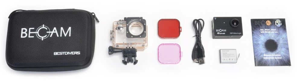 Action camera Becam 4k EIS 50 METRIAction camera Becam 4k EIS 50 METRI
