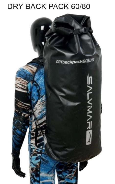 Mochila impermeable Salvimar de 60/80 litros