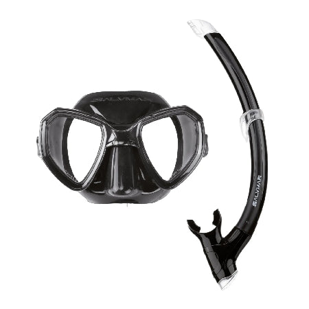 Máscara Salvimar Morpheus Kit + tubo de snorkel de silicona