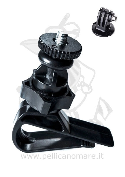 Supporto Pecam per GoPro Action a Molla
