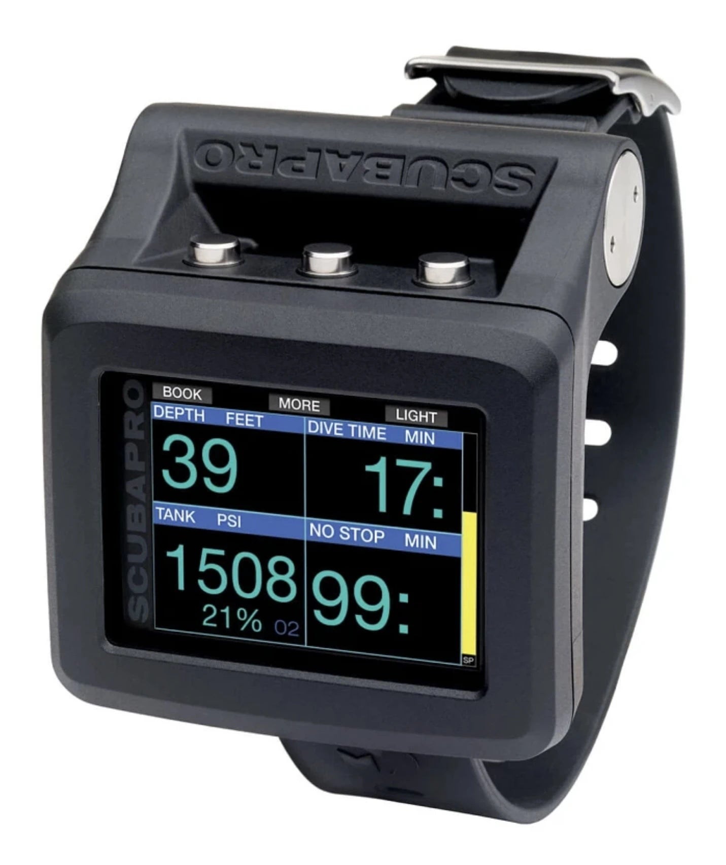 Computer Scubapro Galileo 2 G2 con sonda trasmittente e cardiofrequenzimetro