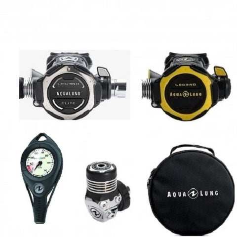 Set Aqualung Legend Elite C/R DIN ACD+Octopus+Man+Borsa EAN C