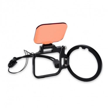 BEST DIVER FILTER "Elite" red + ring for macro lens, Flip Filter Set for Go Pro hero 5, 4, 3+, 3, Becam