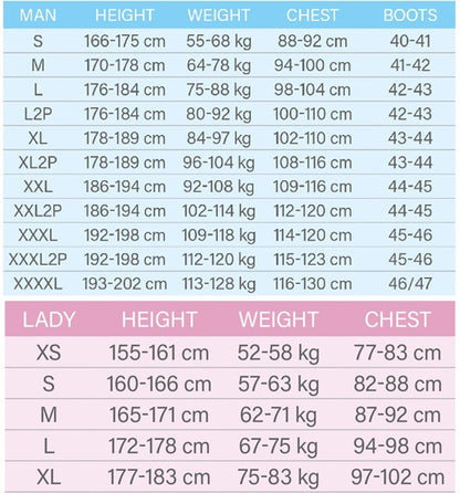 Traje seco y cálido Seac