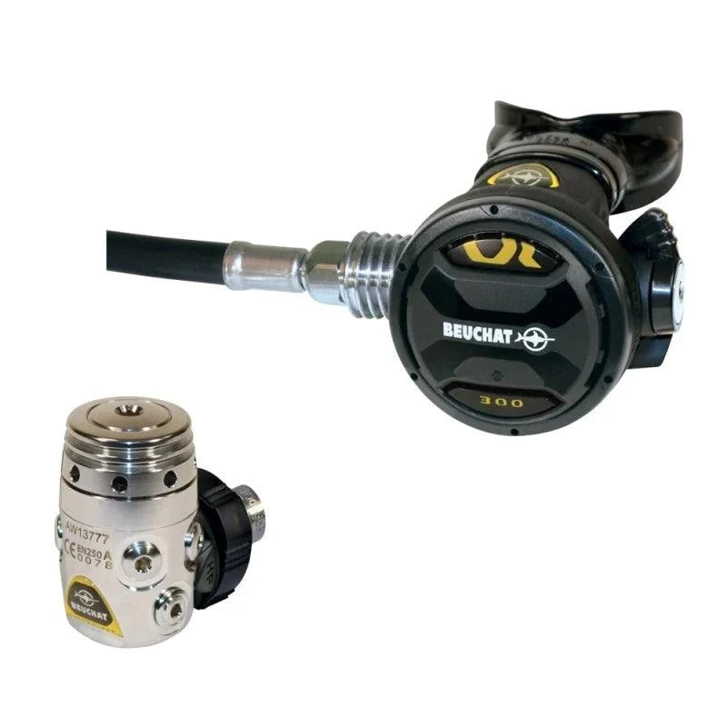 Erogatore Subacqueo Beuchat VR300 regolatore immersioni acqua fredda con attacco DIN 300 Bars