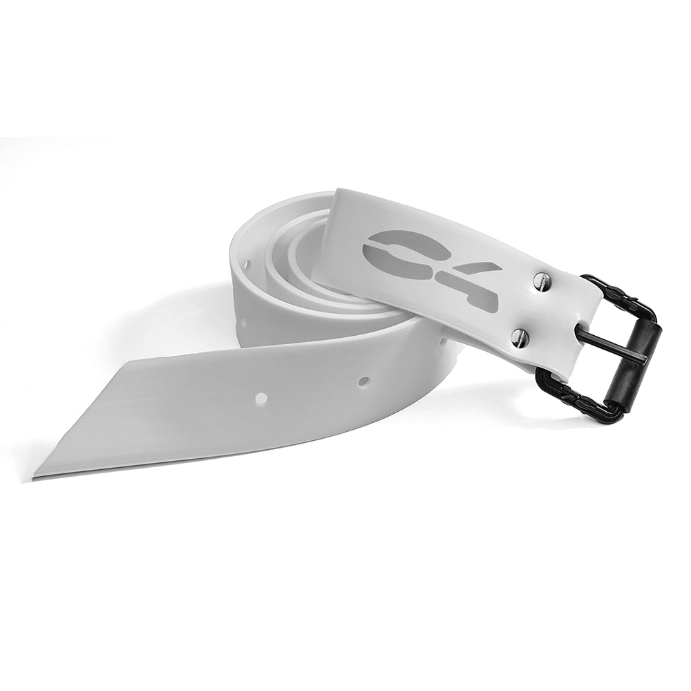 C4 Marseille Silicone Belt White Code 0BELTC4MAN 