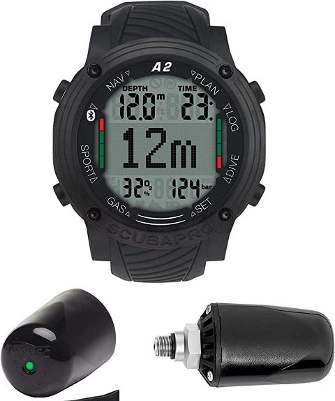 Scubapro Aladin A2 dive computer wristwatch with wireless air monitoring and digital compass