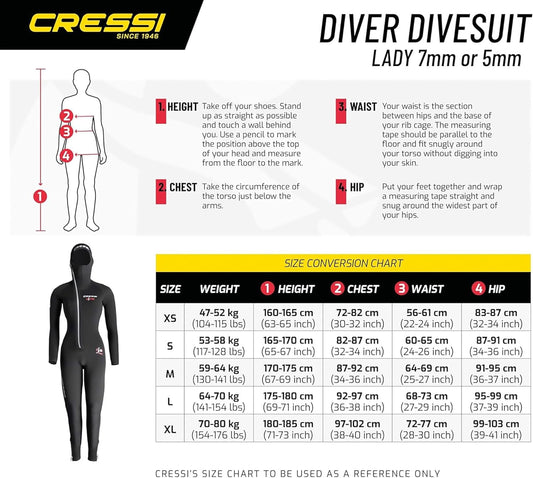Muta Cressi Diver 5 mm