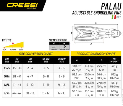 Cressi Palau Fin 