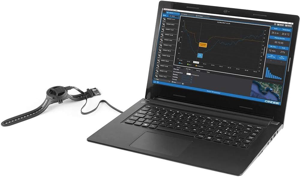 Interfaccia Cressi per computer Goa Cartesio Neon