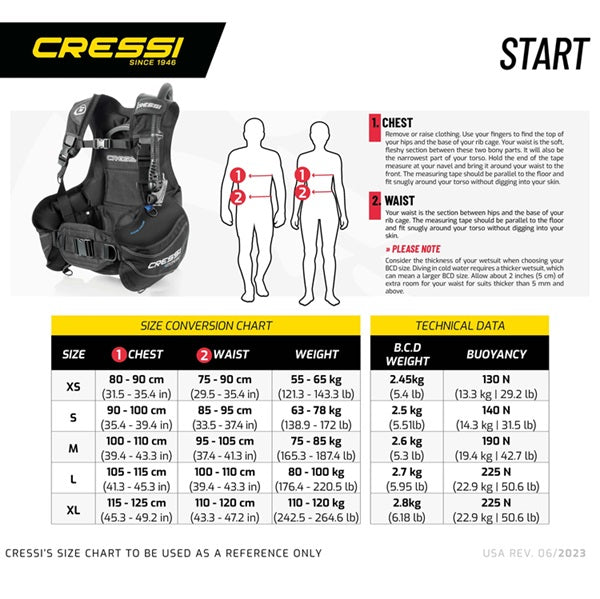 Chaqueta Cressi Start