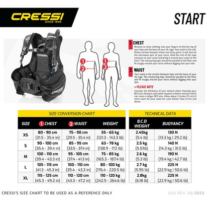 Chaqueta Cressi Start