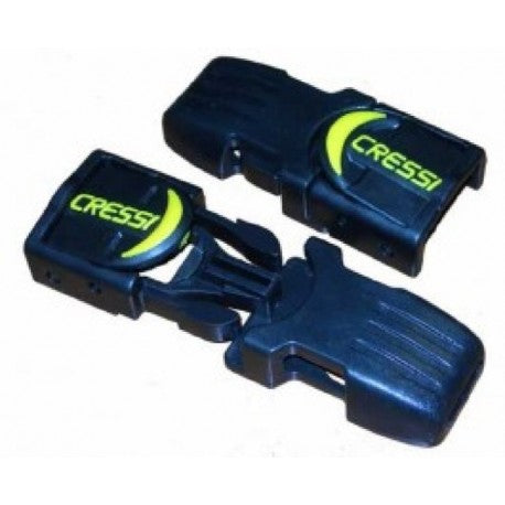 Fibbie Cressi per pinna Prolight, Master Frog set x 2