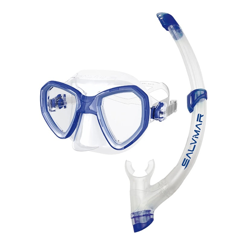 Máscara Salvimar Morpheus Kit + tubo de snorkel de silicona