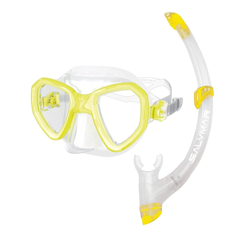 Máscara Salvimar Morpheus Kit + tubo de snorkel de silicona