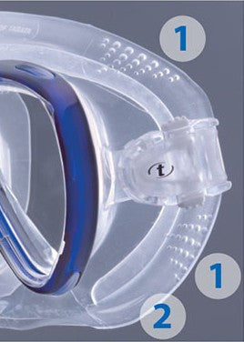 Tusa Freedom HD Mask M1001 QBBK