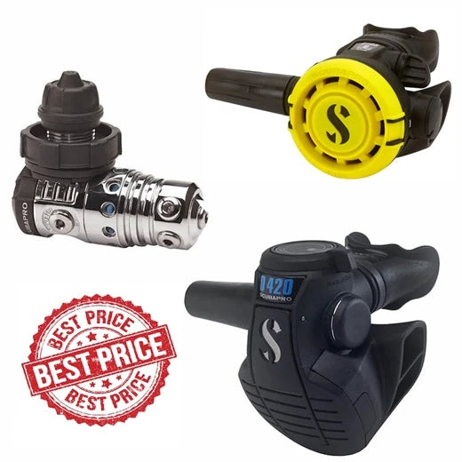 Scubapro MK25 Evo Din 300/D420/S270 Octo Dive Regulator System regulator set