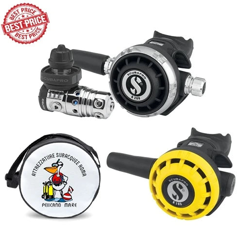 Set Erogatori Scubapro MK25 EVO din 300 G260 R195 OCTO