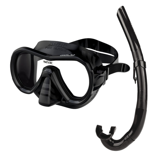 Kit de máscara y tubo de snorkel Seac Giglio
