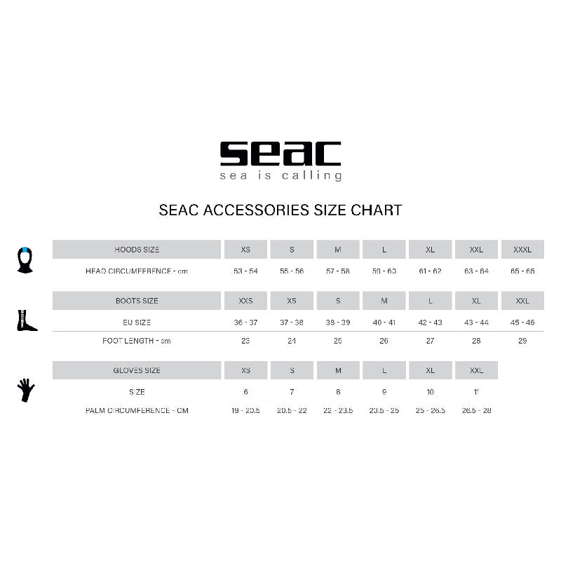 Seac Dry Seal 5mm glove code 03002