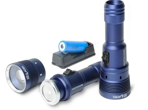 Best Divers Super Belatrix 2200 Lumen AI0395 Flashlight/Illuminator