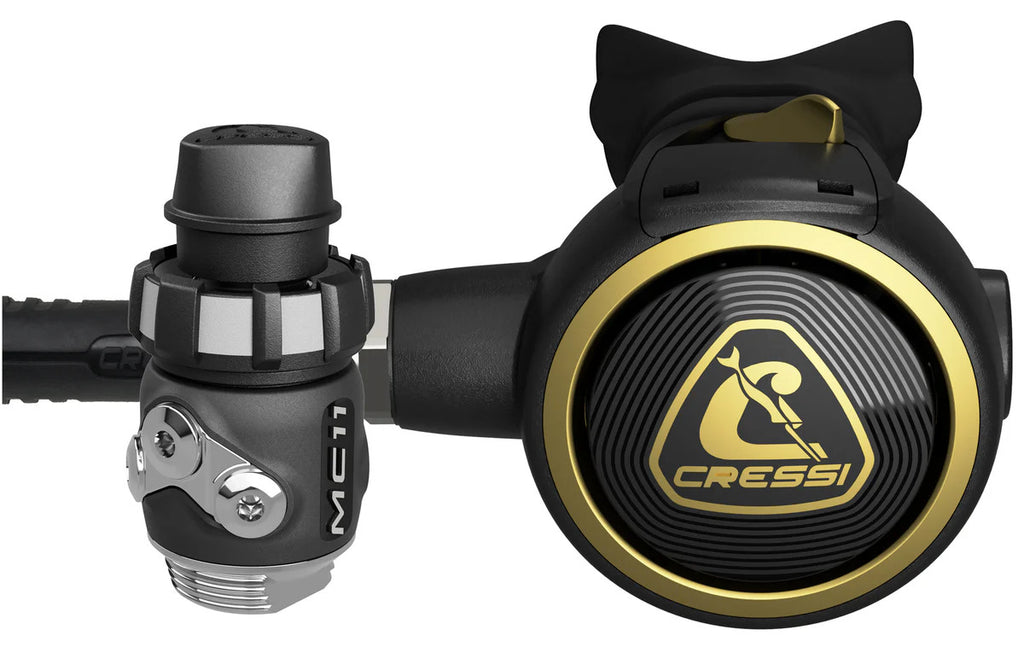 Cressi MC11 + Zen Oro + Zen Octopus SCUBA Regulators Set